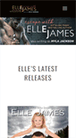 Mobile Screenshot of ellejames.com